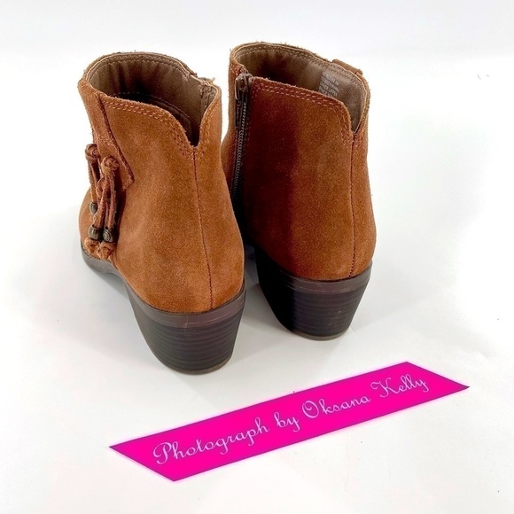 White Mountain Havana Hazel Suede Ankle Boots 6 M - Picture 2 of 10